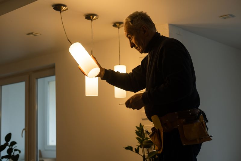 Foyer Lighting Installation in Alpharetta, GA