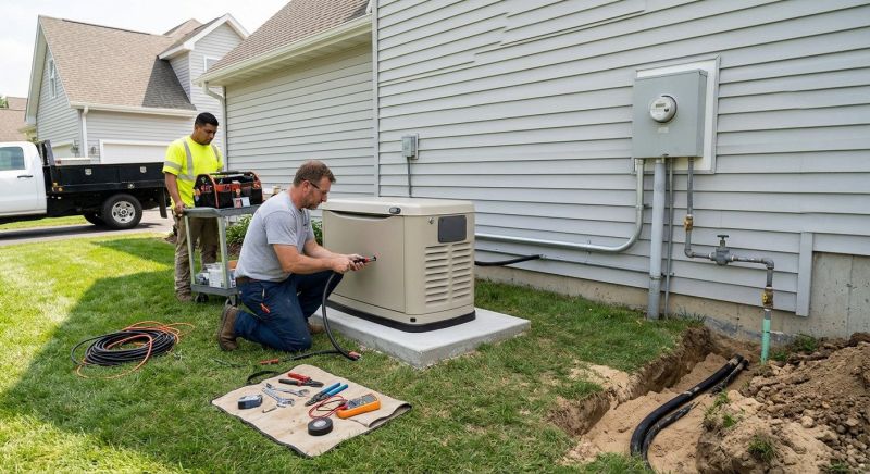 Generator Hookup Service in Conroe, TX