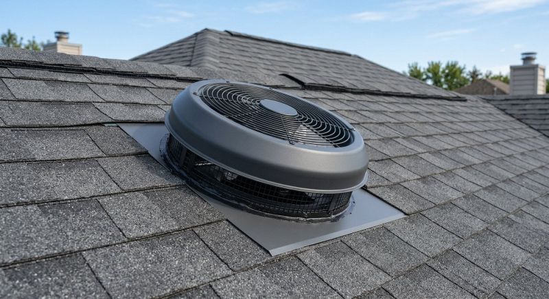 Solar Exhaust Fan Installation in Heber City, UT