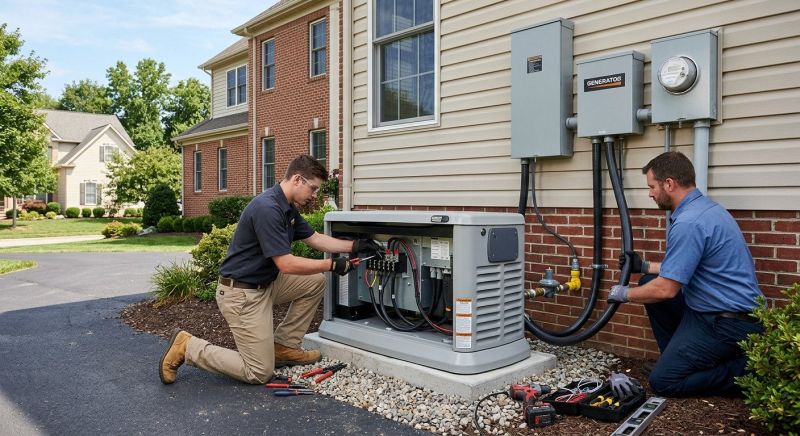 Solar Generator Installation in Conroe, TX